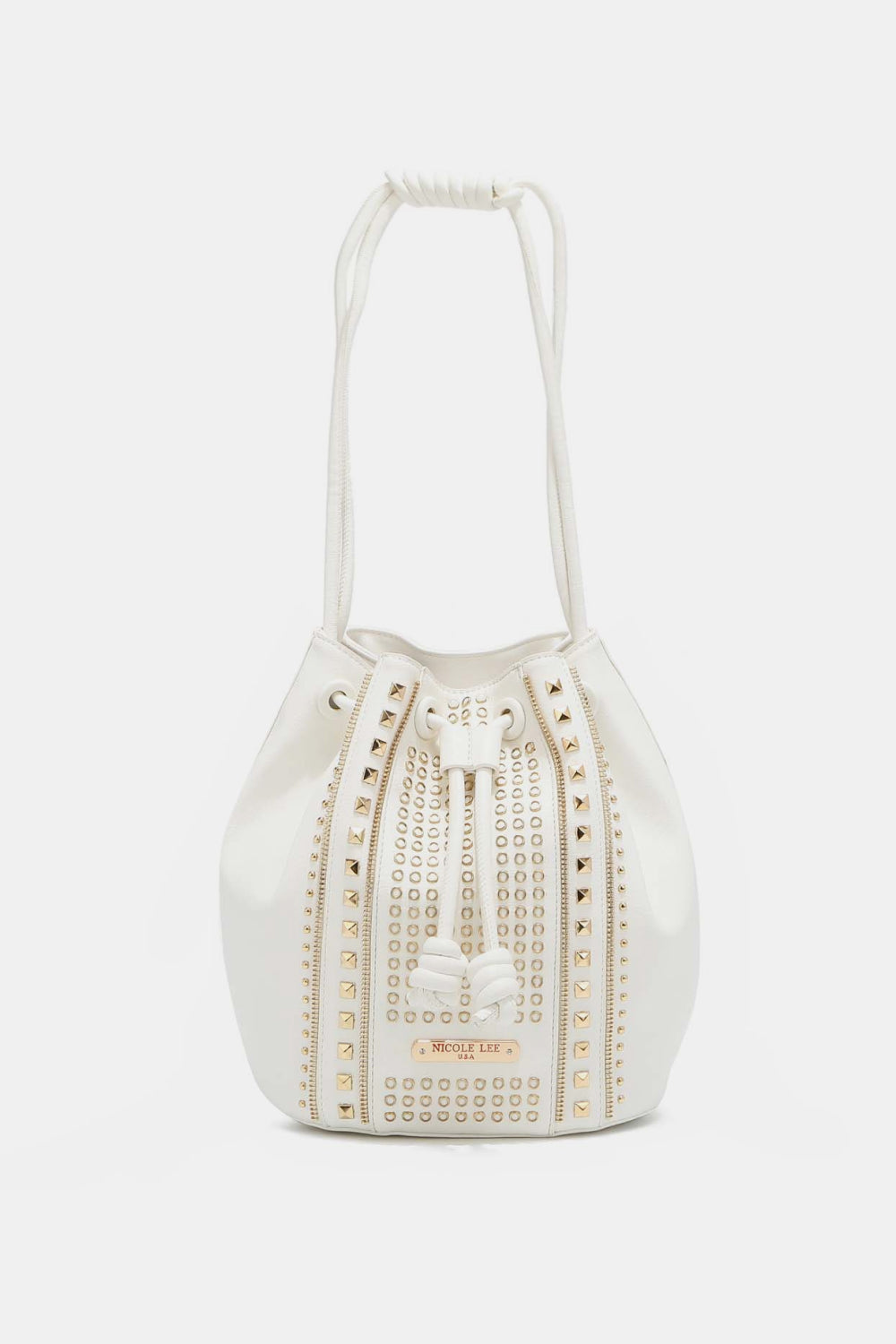 Amy Studded Bucket Bag