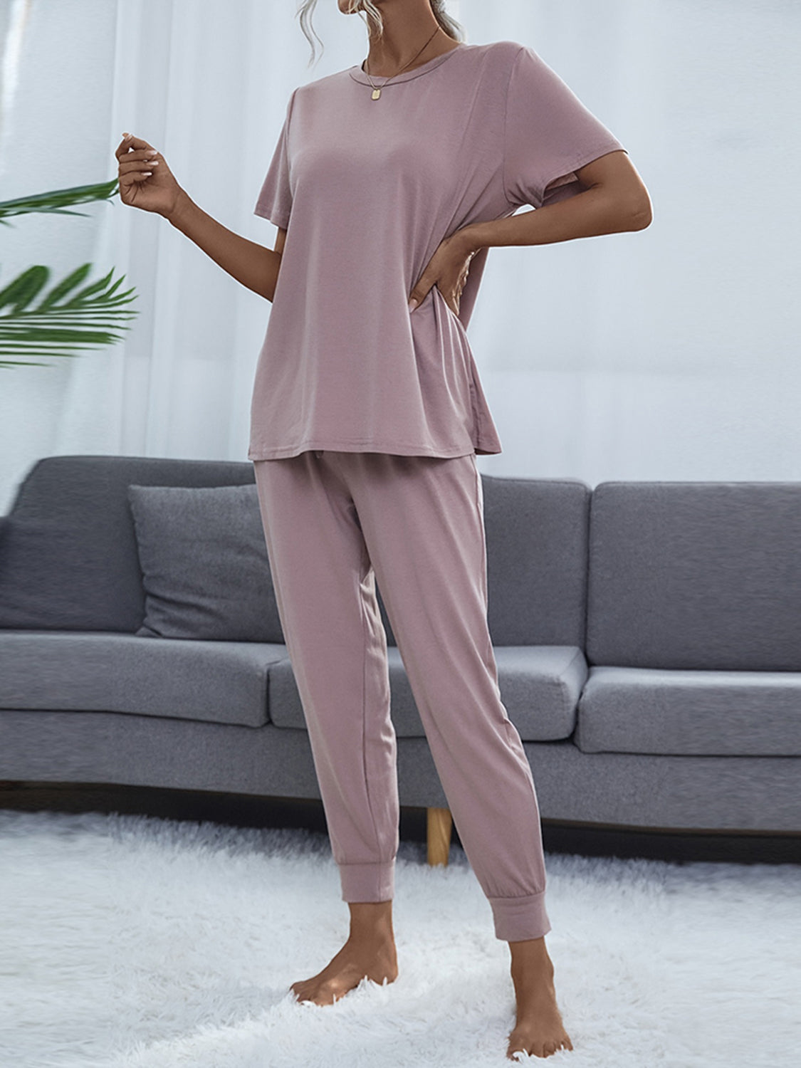 Take a load off Short Sleeve Top and Pants Set